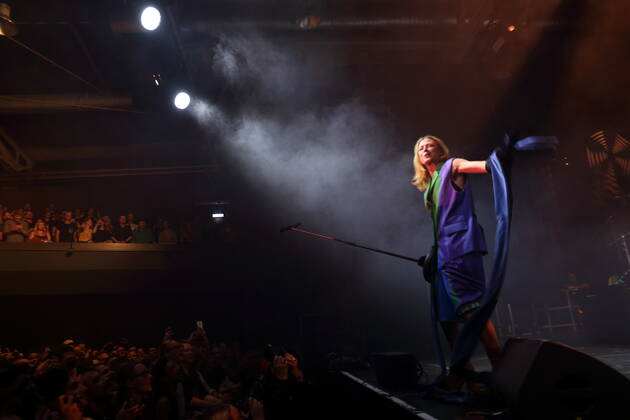 Roisin Murphy at a concert at Columbiahalle in Berlin, 16 May 2022 Roisin Murphy concert Berlin