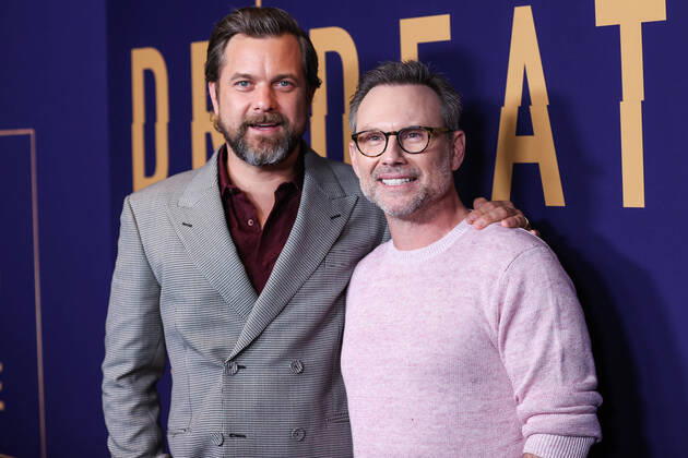 Bilder des Jahres 2022, Entertainment 05 Mai Entertainment Themen der Woche KW20 Entertainment Bilder des Tages NBCUniversal s FYC Event For Dr. Death Canadian-American actor Joshua Jackson and American actor Christian Slater arrive at NBCUniversal s FYC Event For Dr. Death held at the NBCU FYC House on May 22, 2022 in Hollywood, Los Angeles, California, United States. NBCU FYC House, Hollywood, Los Angeles, California California United States  Copyright: xImagexPressxAgencyx originalFilename: collin-nbcunive220523_npBkq.jpg