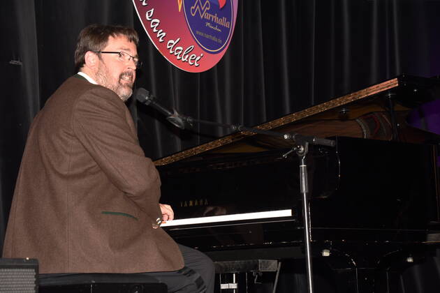 Andre Hartmann cabaret artist Saenger musician Munich 29 05 2011 Wirtshaus im Schlachthof Narrhalla Sigi Sommertaler award 2022 Munich