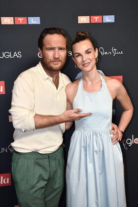 Annika Lau and her husband Frederick Lau at the RTL launch party for the new lifestyle program Gala starting 11 06 2022, weekly at 17 45 on 09 06 2022 in Berlin RTL launch party for the new lifestyle magazine Gala in Berlin