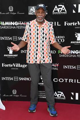 Filming Italy Sardegna Festival Santa Margherita di Pula. Forte Village. Filming taly Sardinia Festival. Pictured: Danny Glover  Copyright: xMaurizioxD Avanzox xipa-agency.nx xMaurizioxDxAvanzox