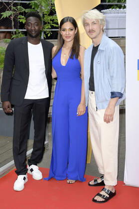 Farba Dieng, Nilam Farooq and Albrecht Schuch at the nominees evening for the German Film Award 2022 at BITE by Ritter Richard Berlin, 11 06 2022 Foto:xF.xKernx xFuturexImage