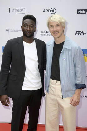 Farba Dieng and Albrecht Schuch at the nominees evening for the German Film Award 2022 at BITE by Ritter Richard Berlin, 11 06 2022 Foto:xF.xKernx xFuturexImage