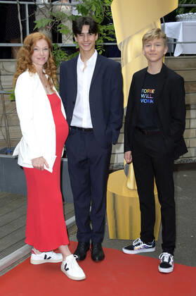 Marleen Lohse, Loris Sichrovsky and Leonard Conrads at the nominees evening for the German Film Award 2022 at BITE by Ritter Richard Berlin, 11 06 2022 Foto:xF.xKernx xFuturexImage