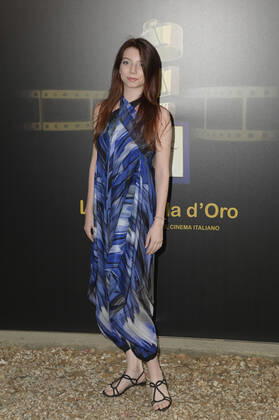 June 14, 2022, Rome, Italy: Marial Bajma Riva attends the red carpet of La pellicola d oro 2022 event at Casa del Cinema. Rome Italy - ZUMAs197 20220614_zaa_s197_270 Copyright: xMarioxCartellix