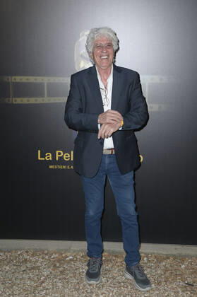 June 14, 2022, Rome, Italy: Ninetto Davoli attends the red carpet of La pellicola d oro 2022 event at Casa del Cinema. Rome Italy - ZUMAs197 20220614_zaa_s197_308 Copyright: xMarioxCartellix