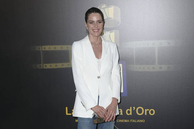June 14, 2022, Rome, Italy: Elisabetta Pellini attends the red carpet of La pellicola d oro 2022 event at Casa del Cinema. Rome Italy - ZUMAs197 20220614_zaa_s197_309 Copyright: xMarioxCartellix