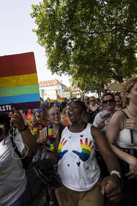 Marche des Fiertes LGBT+ a Strasbourg NEWS: Marche des Fiertes LGBT+, Strasbourg - 18-06-2022 ElyxandroCegarra Panoramic