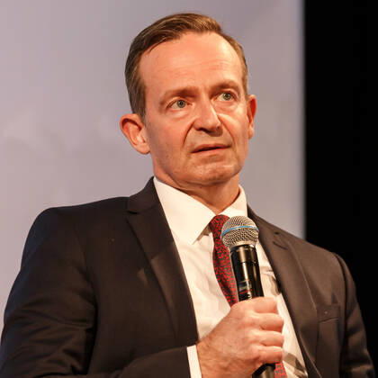 Volker Wissing Federal Minister of Digital Affairs and Transport at the session Seizing the Momentum , 09 06 2022, Berlin Germany , re publica 2022 xprx