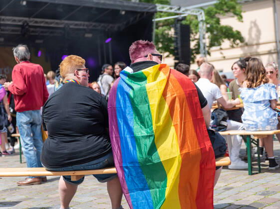 Oldenburg CSD Northwest in Oldenburg, 18 06 2022 Around 9,000 people demonstrated for sexual and gender diversity during Christopher Street Day in Oldenburg CSD Northwest in Oldenburg, 18 06 2022 Copyright: xFabianxSteffens Eibner-Pressefotx EP_FSS