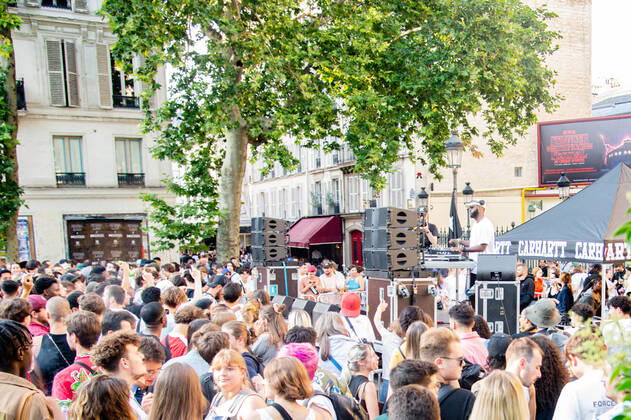 FÃªte de la musique 2022 sur le boulevard du Temple NEWS : FÃªte de la musique 2021 - 21 06 2022 BaptisteAutissier Panoramic