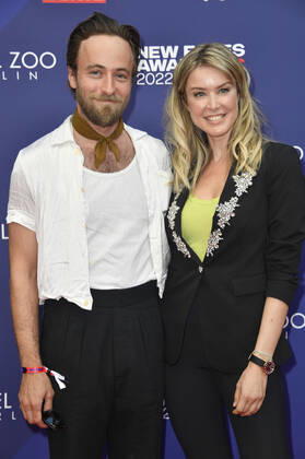 Cecil von Renner and Nina Ensmann at the Bunte New Faces Awards Film 2022 at the Delphi Filmpalast Berlin, 23 06 2022 Foto:xN.xKubelkax xFuturexImage
