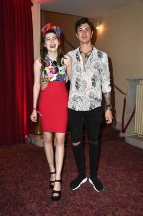 Klaudia Giez with fiancé Felipe Simon at the Bunte New Faces Awards Film 2022 at the Delphi Filmpalast Berlin, 23 06 2022 Foto:xN.xKubelkax xFuturexImage