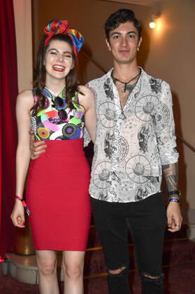 Klaudia Giez with fiancé Felipe Simon at the Bunte New Faces Awards Film 2022 at the Delphi Filmpalast Berlin, 23 06 2022 Foto:xN.xKubelkax xFuturexImage