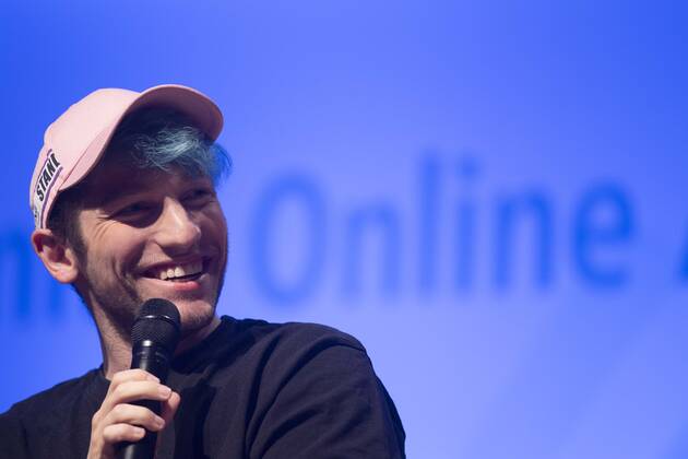 REZO, Youtuber, Musician, Red Carpet, Red Carpet Show, Grimme Online Awards 2022 ceremony on 23 06 2022 at Flora Koeln,