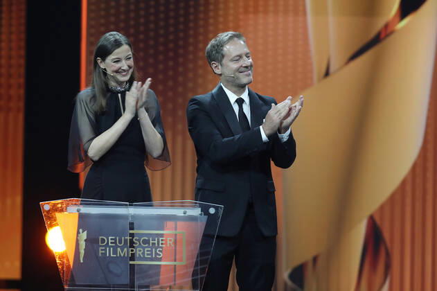 German Film Award 2022 Alexandra Maria Lara and Florian Gallenberger at the Lola German Film Award 2022 ceremony at the Palais am Funkturm in Berlin 24 06 2022 Copyright: xEventpressx
