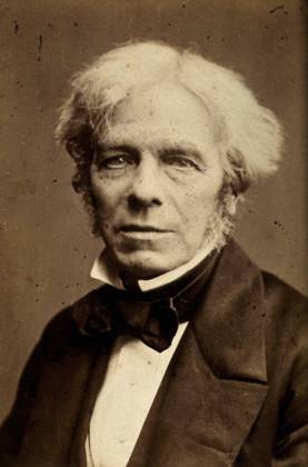 Michael Faraday. Photograph by John Watkins.