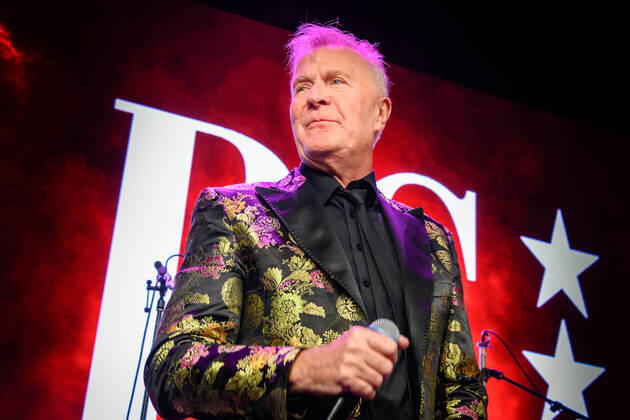July 4, 2022, Toronto, Ontario, Canada: Martin Fry, lead singer of the English new wave band ABC, performing at a sold out show at El Mocambo in Toronto. Toronto Canada - ZUMAs197 20220704_zaa_s197_220 Copyright: xAngelxMarchinix