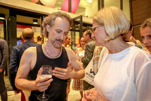 30 06 2022, Grafenegg Lower Austria, Austrian Film Award 2022, award gala d Academy of Austrian Film in the picture Michael Ostrowski, Governor Johanna Mikl Leitner, Austrian Film Award 2022.