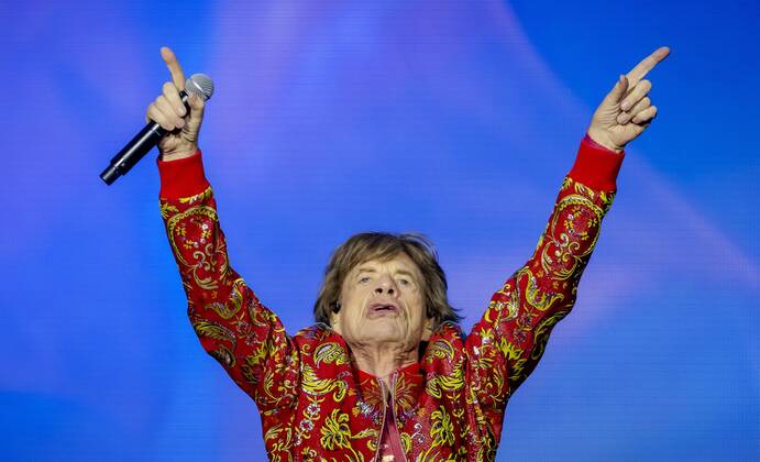 2022 07 07 20 48 33 AMSTERDAM Singer Mick Jagger during the concert of The Rolling Stones in the Johan Cruijff ArenA With the SIXTY tour, Mick Jagger, Keith Richards and Ronnie Wood make their long awaited return ANP KIPPA ROBIN VAN LONKHUIJSEN netherlands out belgium out  Copyright: xx x451459158x originalFilename: 451459158.jpg