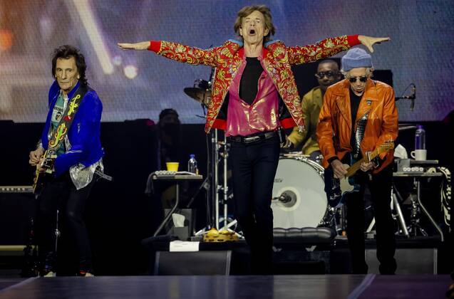 2022 07 07 20 51 28 AMSTERDAM Singer Mick Jagger during the concert of The Rolling Stones in the Johan Cruijff ArenA With the SIXTY tour, Mick Jagger, Keith Richards and Ronnie Wood make their long awaited return ANP KIPPA ROBIN VAN LONKHUIJSEN netherlands out belgium out  Copyright: xx x451460290x originalFilename: 451460290.jpg