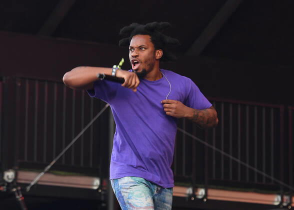 July 10, 2022, Quebec City, Quebec, Canada: Denzel Curry performs during Day 5 of the Festival D ete De Quebec 2022 on the Plains of Abraham on July 10, 2022 in Quebec City, Quebec. Quebec City Canada - ZUMAs181 20220710_zea_s181_011 Copyright: xImagespacex