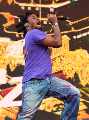 July 10, 2022, Quebec City, Quebec, Canada: Denzel Curry performs during Day 5 of the Festival D ete De Quebec 2022 on the Plains of Abraham on July 10, 2022 in Quebec City, Quebec. Quebec City Canada - ZUMAs181 20220710_zea_s181_014 Copyright: xImagespacex