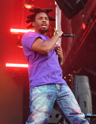 July 10, 2022, Quebec City, Quebec, Canada: Denzel Curry performs during Day 5 of the Festival D ete De Quebec 2022 on the Plains of Abraham on July 10, 2022 in Quebec City, Quebec. Quebec City Canada - ZUMAs181 20220710_zea_s181_015 Copyright: xImagespacex