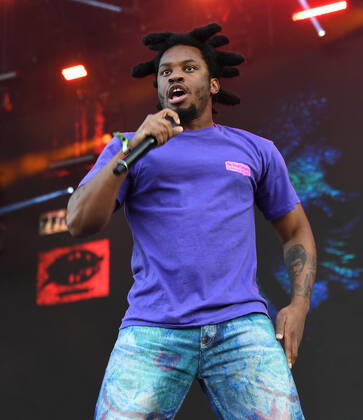July 10, 2022, Quebec City, Quebec, Canada: Denzel Curry performs during Day 5 of the Festival D ete De Quebec 2022 on the Plains of Abraham on July 10, 2022 in Quebec City, Quebec. Quebec City Canada - ZUMAs181 20220710_zea_s181_022 Copyright: xImagespacex