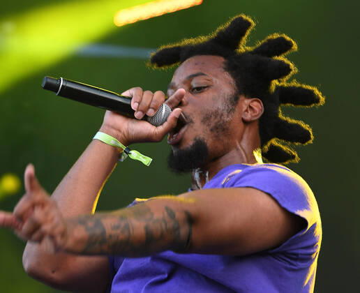 July 10, 2022, Quebec City, Quebec, Canada: Denzel Curry performs during Day 5 of the Festival D ete De Quebec 2022 on the Plains of Abraham on July 10, 2022 in Quebec City, Quebec. Quebec City Canada - ZUMAs181 20220710_zea_s181_035 Copyright: xImagespacex