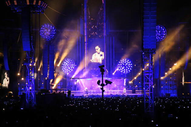Six years after their last visit to Italy, and three years after the announcement of their return to our country with consequent postponements due to Covid, Rammstein finally went on stage last night, July 12, at the Stadio Olimpico Grande Turin  Copyright: xMatteoxChinellatox xipa-agency.nx xMatteoxChinellatox