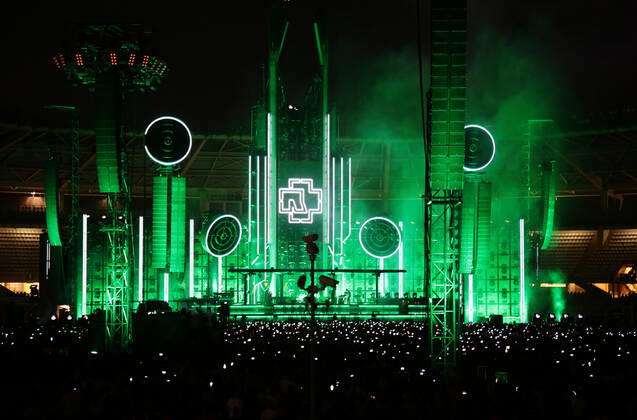 Six years after their last visit to Italy, and three years after the announcement of their return to our country with consequent postponements due to Covid, Rammstein finally went on stage last night, July 12, at the Stadio Olimpico Grande Turin  Copyright: xMatteoxChinellatox xipa-agency.nx xMatteoxChinellatox