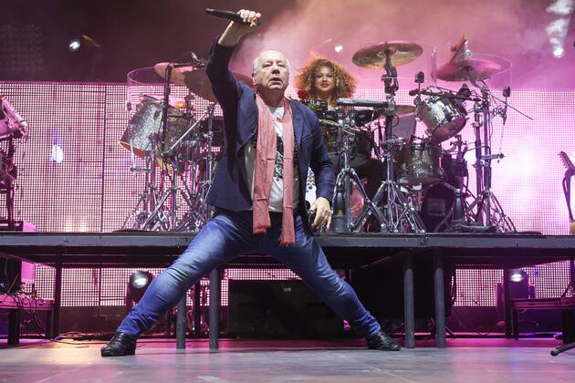 Jim Kerr vocal during Simple Minds 40 Years of Hits, Music Concert in Pistoia, Italy, July 15 2022  Copyright: xAndreaxMartinix xipa-agency.netx xx 0