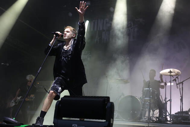 Belgian Singer Mustii (Thomas Mustin) performs on the first day of the Francofolies de Spa festival in Spa, Wednesday 20 July 2022. This year s edition of the festival is taking place from 20 to 23 July. VIRGINIExLEFOUR 37674548