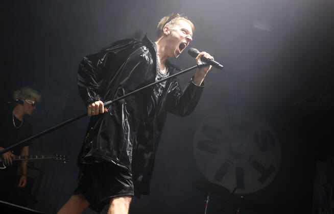 Belgian Singer Mustii (Thomas Mustin) performs on the first day of the Francofolies de Spa festival in Spa, Wednesday 20 July 2022. This year s edition of the festival is taking place from 20 to 23 July. VIRGINIExLEFOUR 37674554
