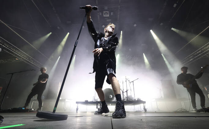 Belgian Singer Mustii (Thomas Mustin) performs on the first day of the Francofolies de Spa festival in Spa, Wednesday 20 July 2022. This year s edition of the festival is taking place from 20 to 23 July. VIRGINIExLEFOUR 37674557