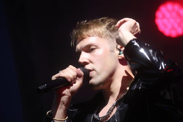Belgian Singer Mustii (Thomas Mustin) performs on the first day of the Francofolies de Spa festival in Spa, Wednesday 20 July 2022. This year s edition of the festival is taking place from 20 to 23 July. VIRGINIExLEFOUR 37674563