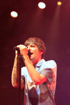 July 25, 2022: MELBOURNE AUSTRALIA - JULY 25: Louis Tomlinson performs at a sold out Margaret Court Arena on July 25, 2022 in Melbourne, Australia. - ZUMAp121 1013398812st Copyright: xChrisxPutnamx