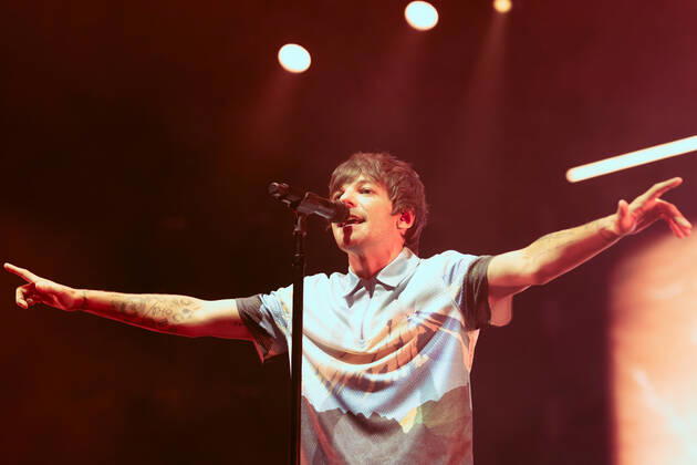 July 25, 2022: MELBOURNE AUSTRALIA - JULY 25: Louis Tomlinson performs at a sold out Margaret Court Arena on July 25, 2022 in Melbourne, Australia. - ZUMAp121 1013398814st Copyright: xChrisxPutnamx