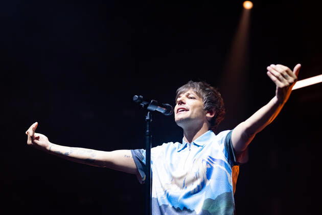 July 25, 2022: MELBOURNE AUSTRALIA - JULY 25: Louis Tomlinson performs at a sold out Margaret Court Arena on July 25, 2022 in Melbourne, Australia. - ZUMAp121 1013398816st Copyright: xChrisxPutnamx