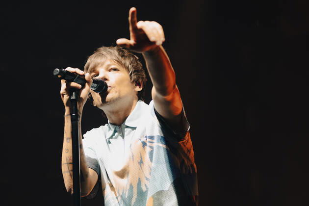 July 25, 2022: MELBOURNE AUSTRALIA - JULY 25: Louis Tomlinson performs at a sold out Margaret Court Arena on July 25, 2022 in Melbourne, Australia. - ZUMAp121 1013398834st Copyright: xChrisxPutnamx