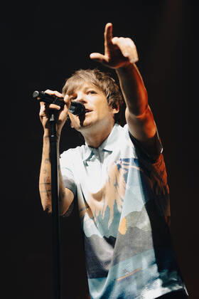 July 25, 2022: MELBOURNE AUSTRALIA - JULY 25: Louis Tomlinson performs at a sold out Margaret Court Arena on July 25, 2022 in Melbourne, Australia. - ZUMAp121 1013398836st Copyright: xChrisxPutnamx