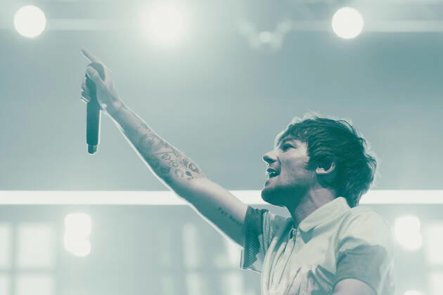 July 25, 2022: MELBOURNE AUSTRALIA - JULY 25: Louis Tomlinson performs at a sold out Margaret Court Arena on July 25, 2022 in Melbourne, Australia. - ZUMAp121 1013398884st Copyright: xChrisxPutnamx