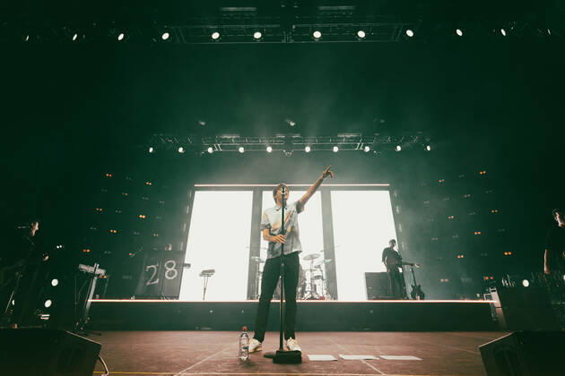 July 25, 2022: MELBOURNE AUSTRALIA - JULY 25: Louis Tomlinson performs at a sold out Margaret Court Arena on July 25, 2022 in Melbourne, Australia. - ZUMAp121 1013399016st Copyright: xChrisxPutnamx