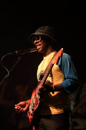 Curtis Harding at a concert at the Metropol in Berlin, 26 July 2022 Curtis Harding concert Berlin