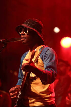 Curtis Harding at a concert at the Metropol in Berlin, 26 July 2022 Curtis Harding concert Berlin