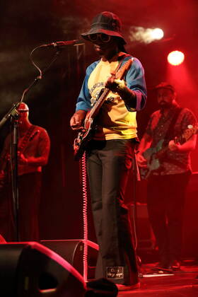 Curtis Harding at a concert at the Metropol in Berlin, 26 July 2022 Curtis Harding concert Berlin