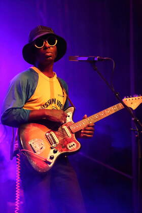 Curtis Harding at a concert at the Metropol in Berlin, 26 July 2022 Curtis Harding concert Berlin