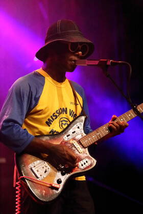 Curtis Harding at a concert at the Metropol in Berlin, 26 July 2022 Curtis Harding concert Berlin