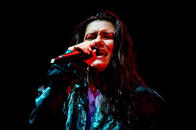 Elisa performing and singing on stage during Elisa - Back To The Future Live Tour 2022, Italian singer Music Concert in Treviso, Italy, August 02 2022  Copyright: xEttorexGriffonix xipa-agency.netx xLivexMediax